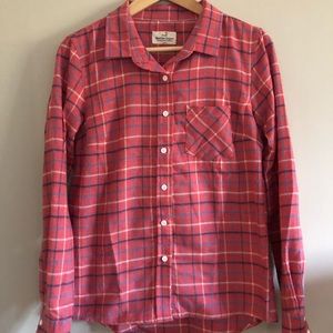 Marine Layer plaid flannel